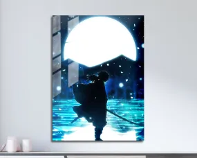 Demon Slayer Giyu Tomioka Moonlight Metal Poster