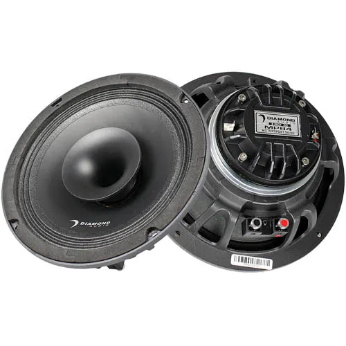 Diamond Audio 8" Pro Full Range Co-Ax Horn Speakers Motor-Sport Series MP84