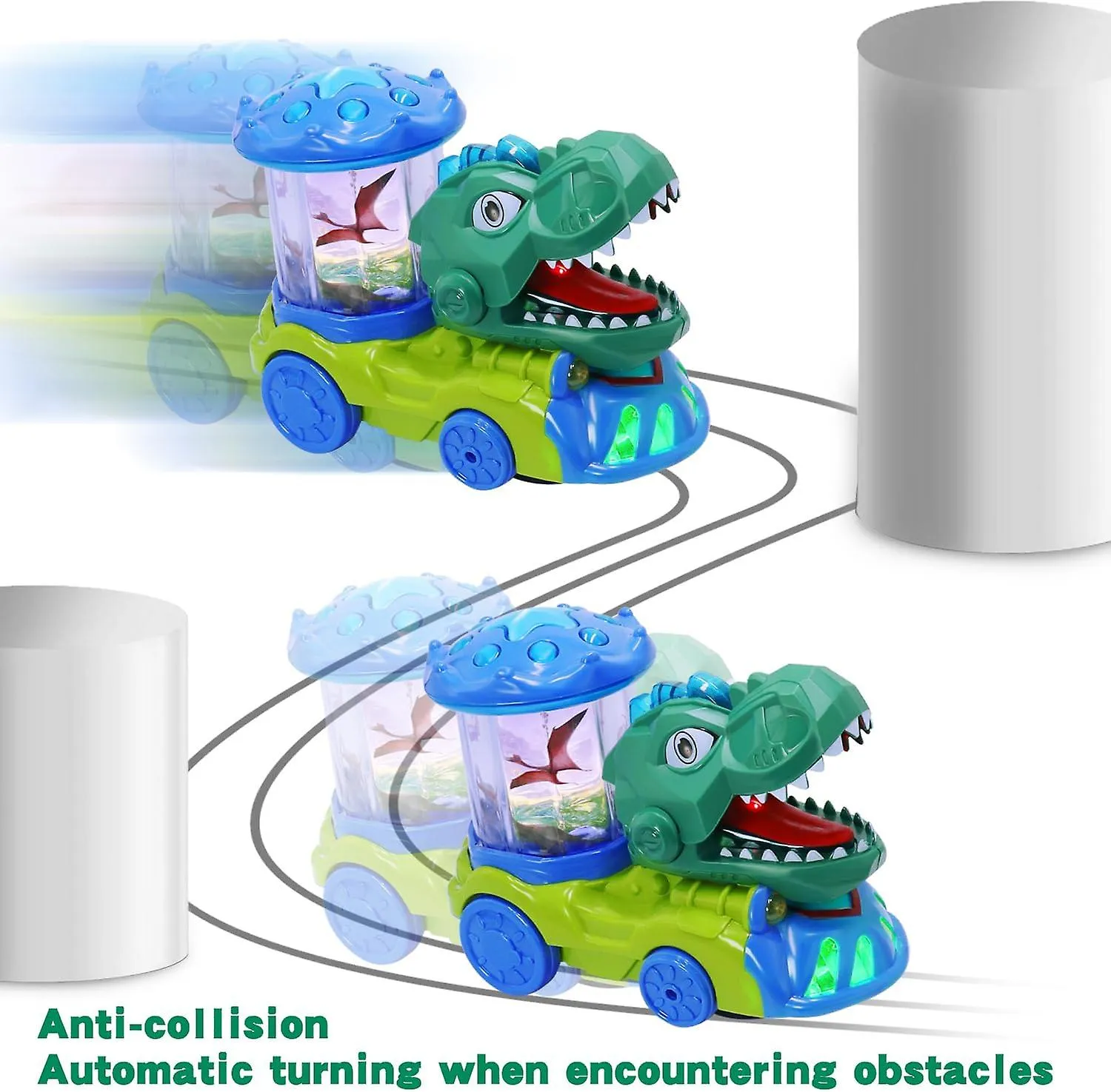 Dinosaur Universal Wheel Toy Car