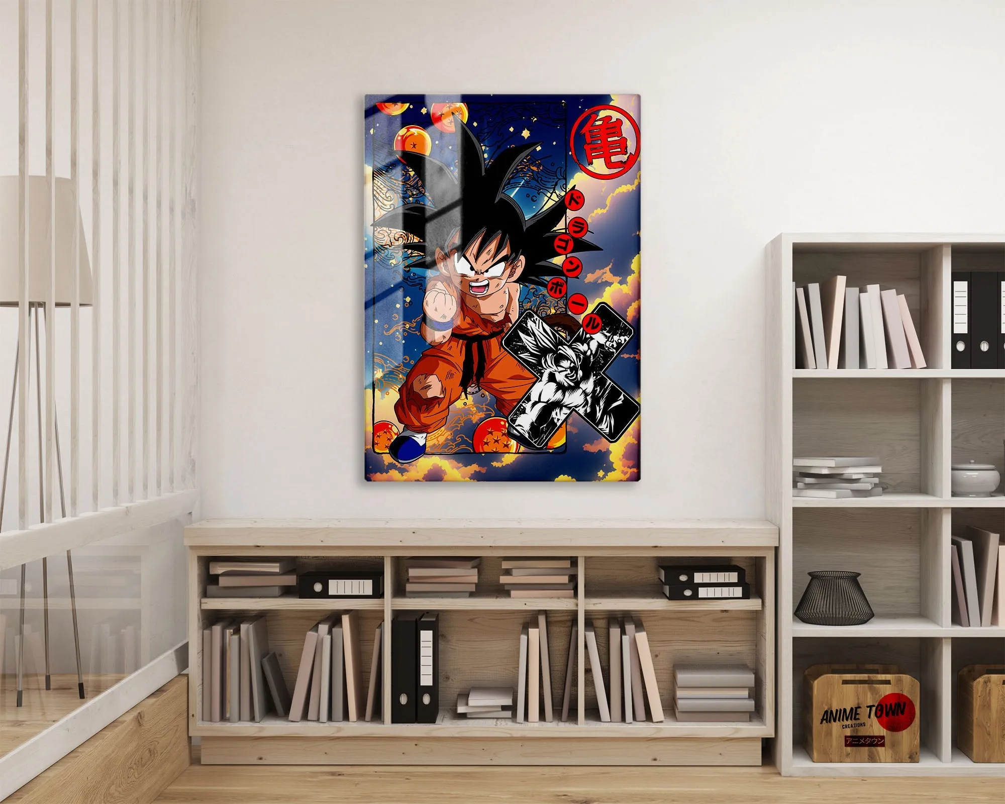 Dragon Ball Baby Goku Ultra Metal Poster