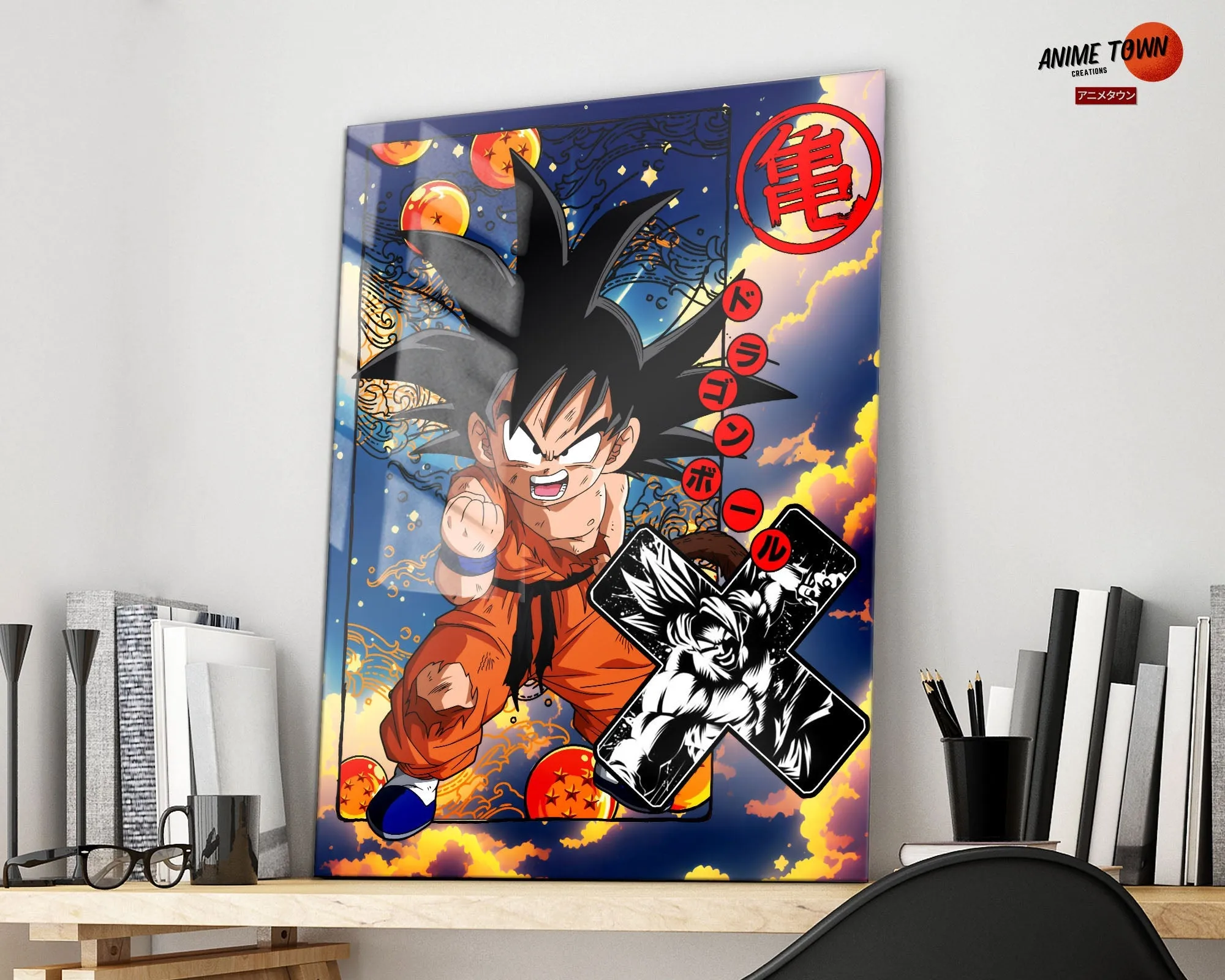Dragon Ball Baby Goku Ultra Metal Poster