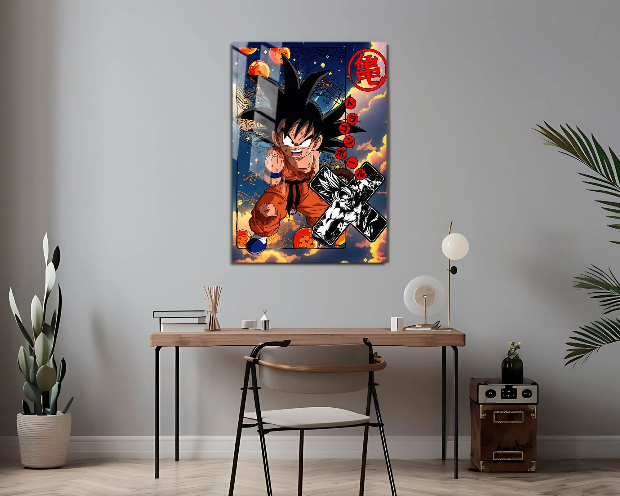 Dragon Ball Baby Goku Ultra Metal Poster