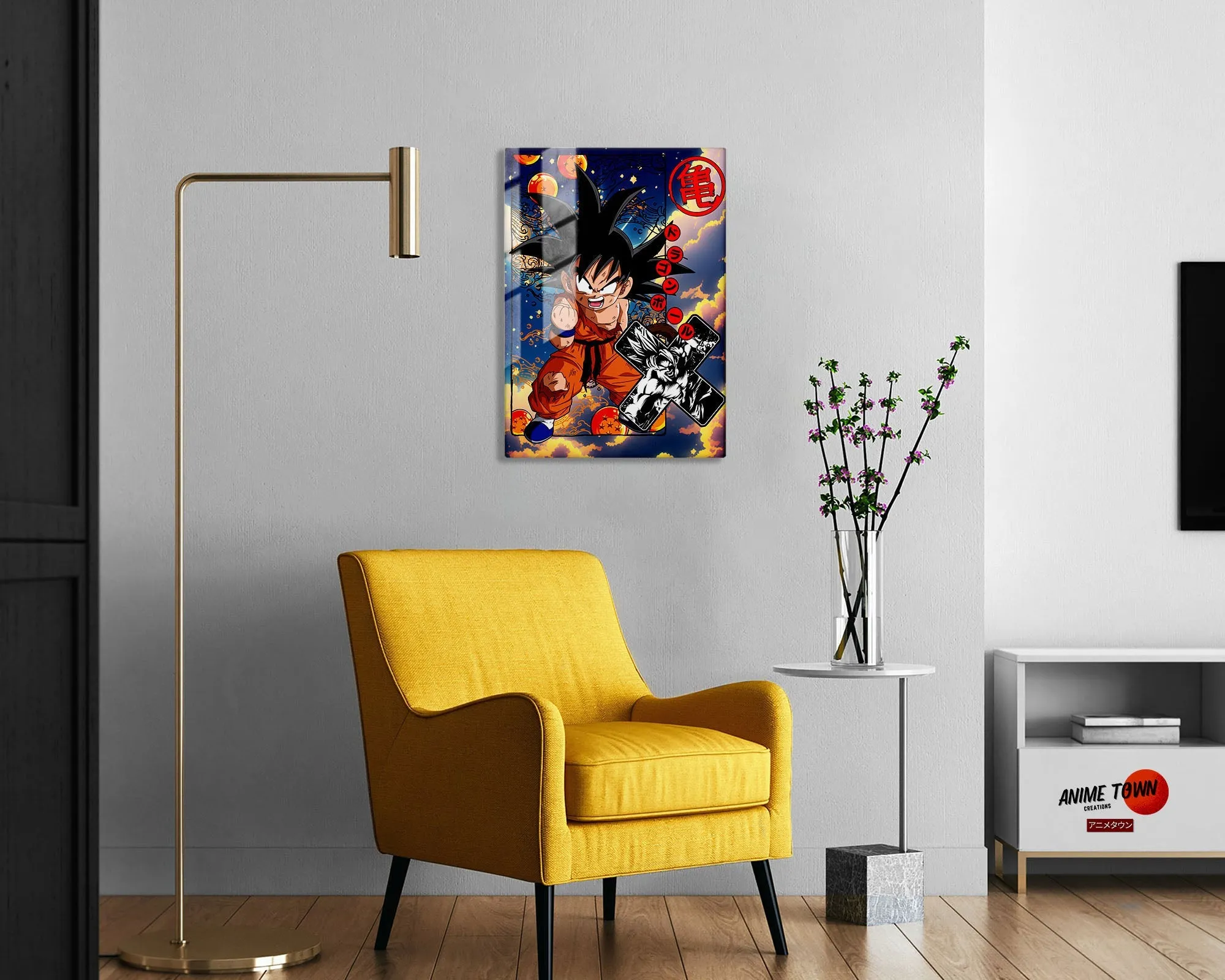 Dragon Ball Baby Goku Ultra Metal Poster