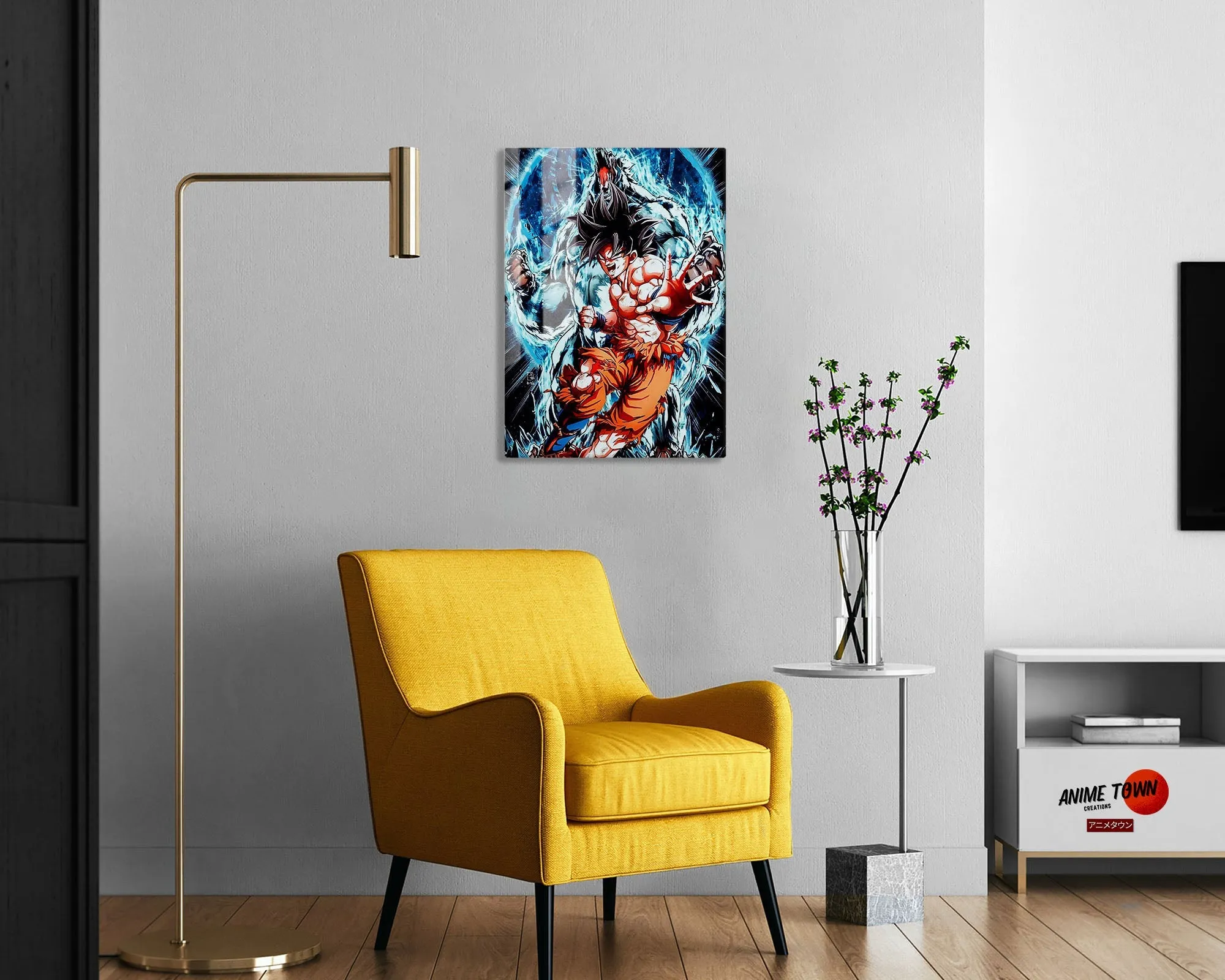 Dragon Ball Goku Inner Beast Metal Poster