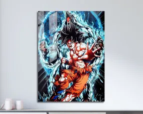 Dragon Ball Goku Inner Beast Metal Poster
