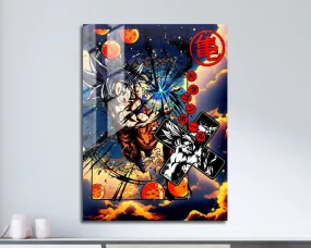 Dragon Ball Ultra Instinct Kamehameha Metal Poster