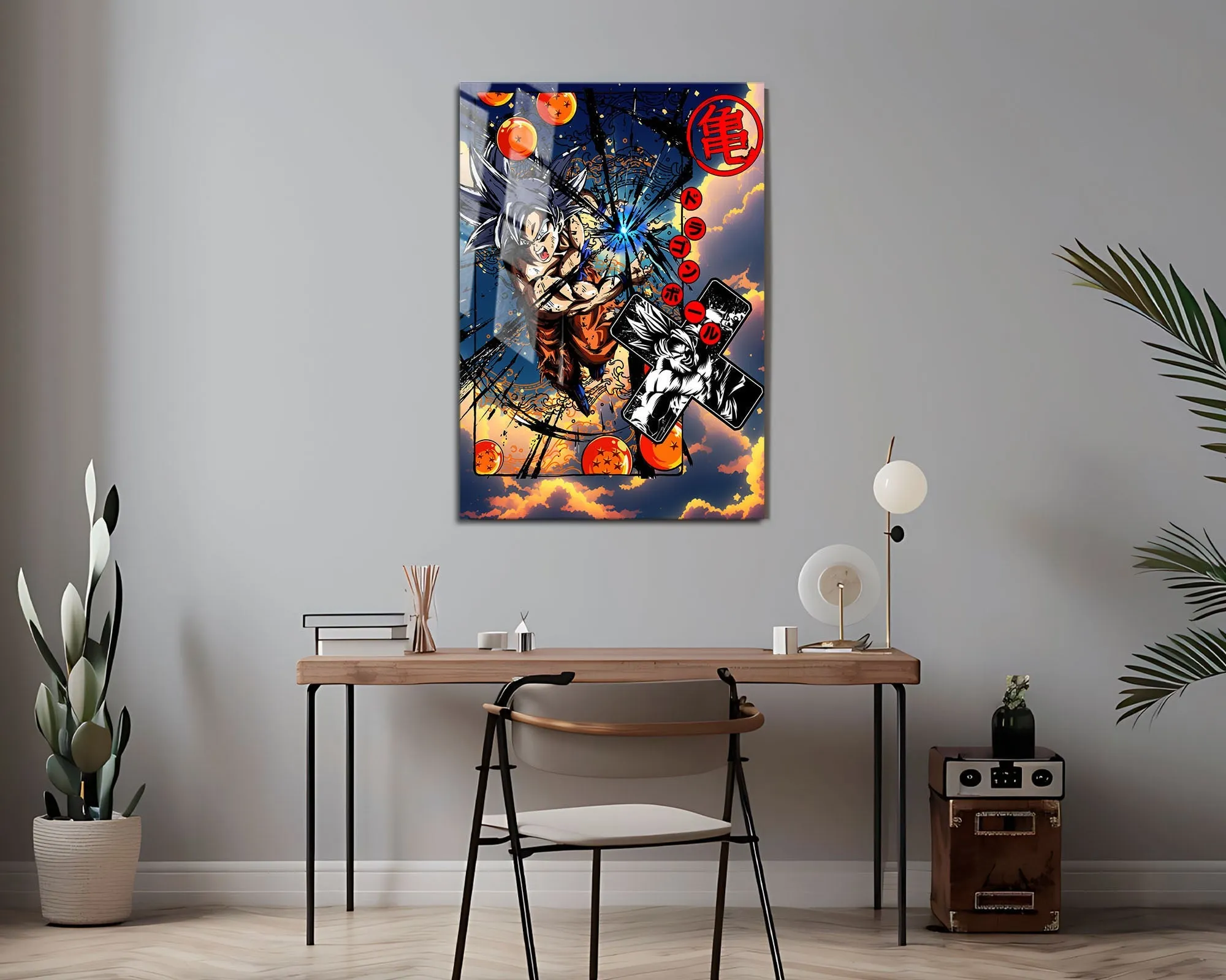 Dragon Ball Ultra Instinct Kamehameha Metal Poster