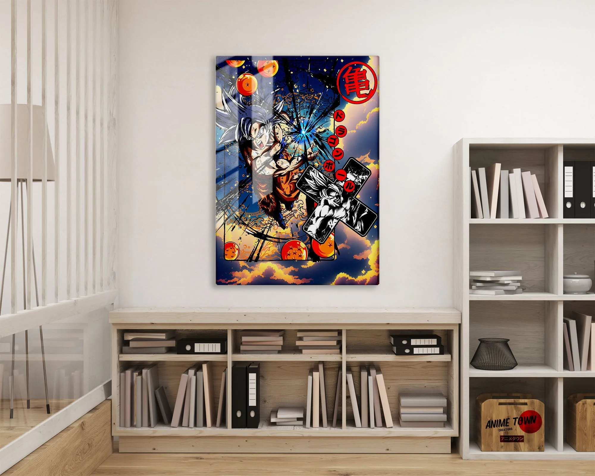 Dragon Ball Ultra Instinct Kamehameha Metal Poster