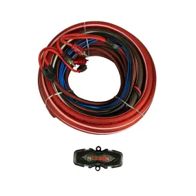 DS18 100% Copper 4 Gauge Amp Wiring Kit Installation OFC Up To 1680 Watt OFCKIT4