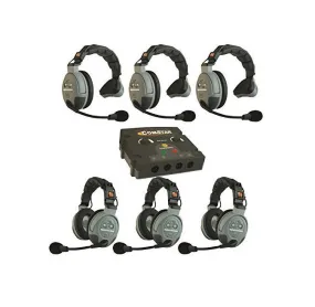 Eartec COMSTAR FLEX-6 6 Person Intercom System