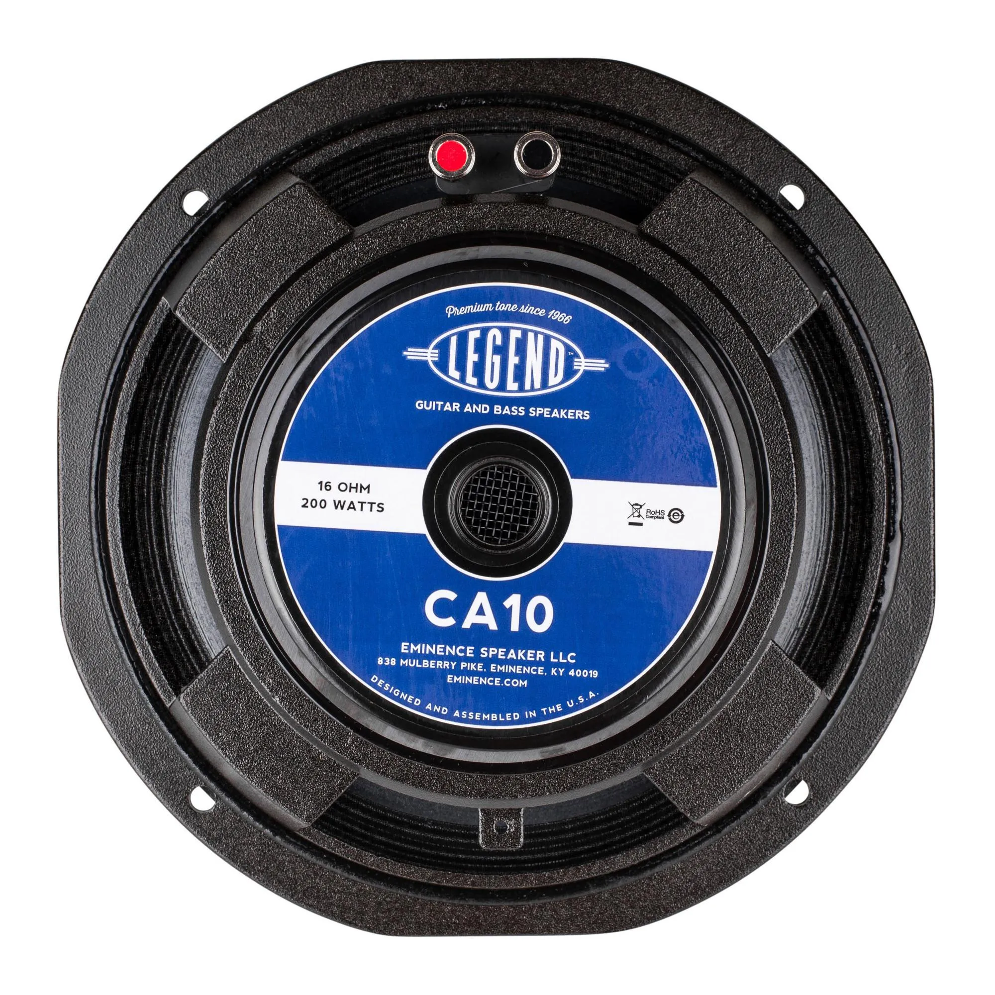 Eminence Legend CA10-16 10" Bass Guitar Driver 16 Ohm
