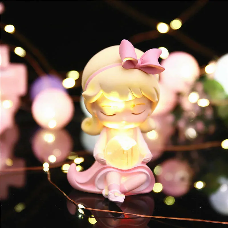 Fantasy Crystal Ball With Lamp  Resin Decoration