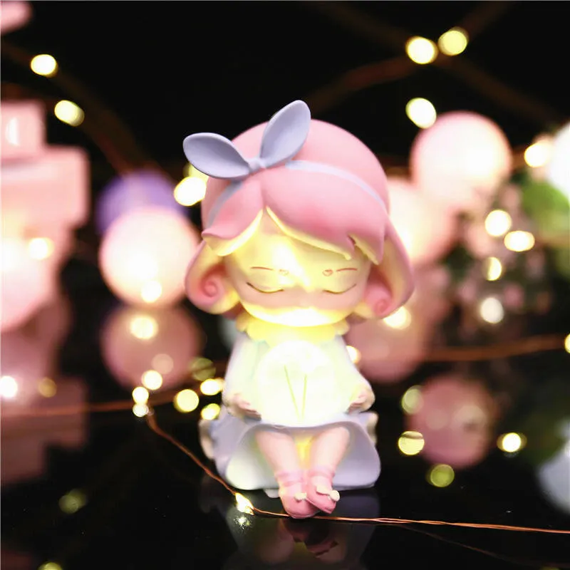 Fantasy Crystal Ball With Lamp  Resin Decoration