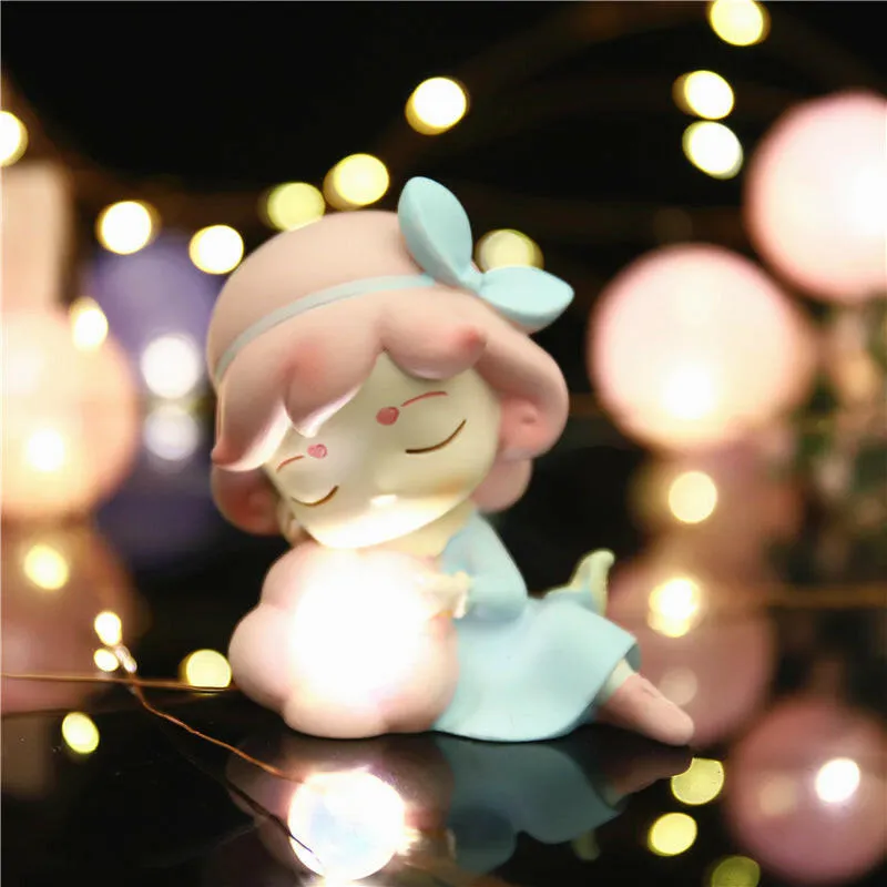 Fantasy Crystal Ball With Lamp  Resin Decoration