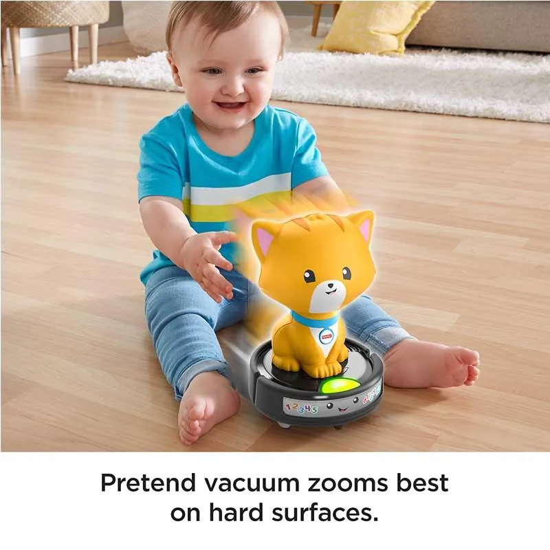 Fisher Price Laugh & Learn Crawl-After Cat On A Vac