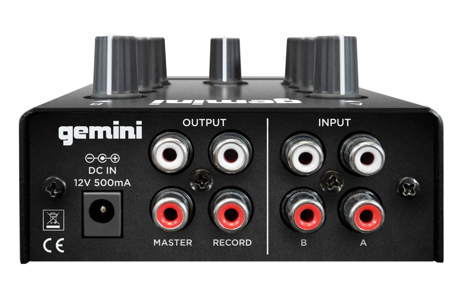 Gemini 2-Channel Pocket-Sized DJ Mixer