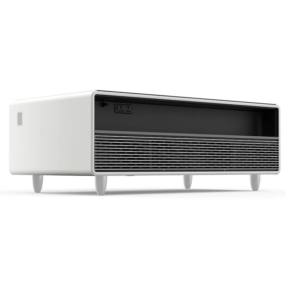 Generaltec Smart Table with Refrigerator and Speakers GMBST3WT - White