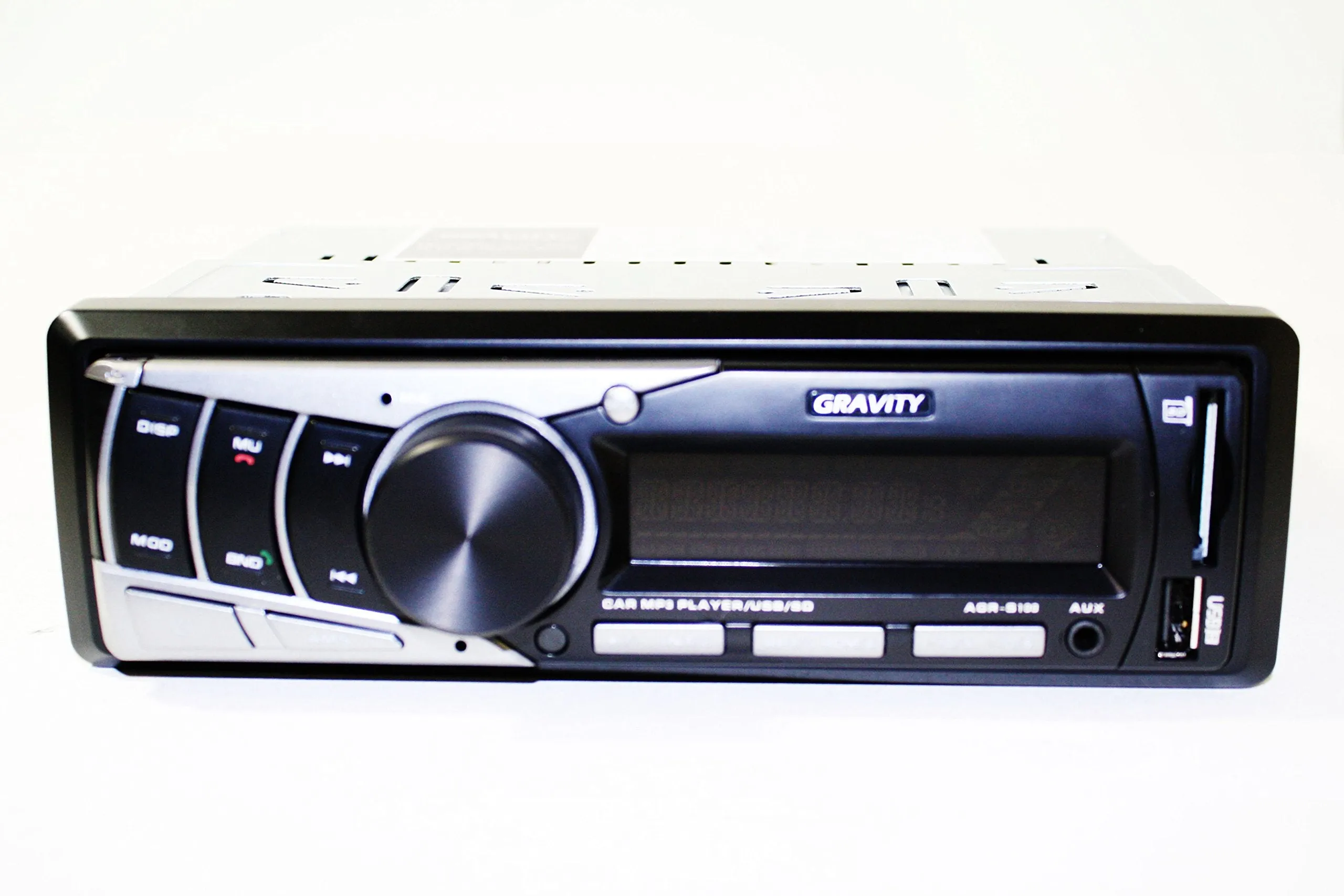 Gravity AGR-S100 Car Radio Entertainment System - Built-in Bluetooth/SD/USB/Front Aux - Mp3 Playable
