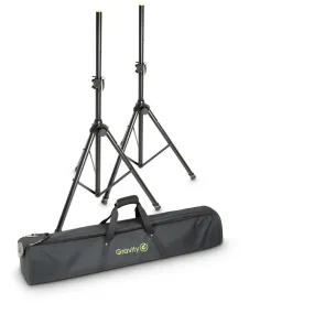 Gravity GR-GSS5211BSET1 Set of 2 Speaker Stands w/ Bag
