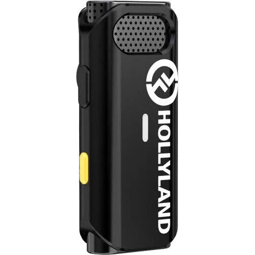 Hollyland Lark C1 Duo Black Wireless Microphone System (2 TX   1 RX) for Apple Devices