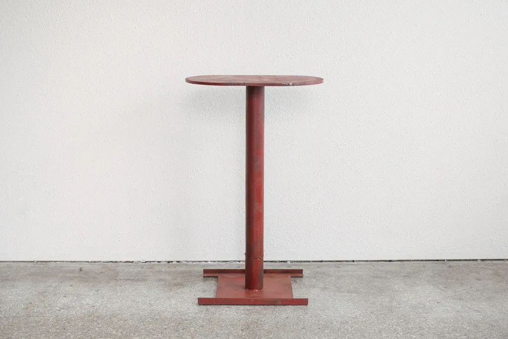 Industrial Pedestal Table