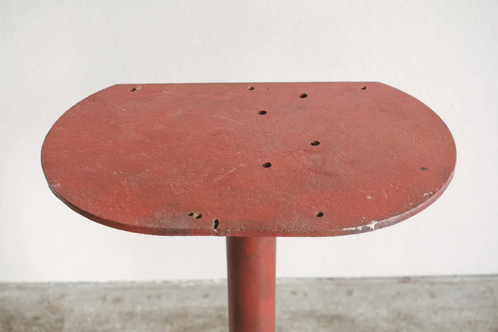 Industrial Pedestal Table