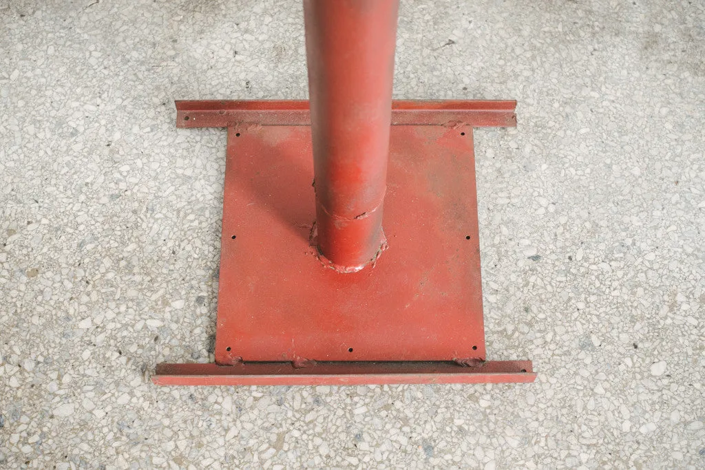 Industrial Pedestal Table