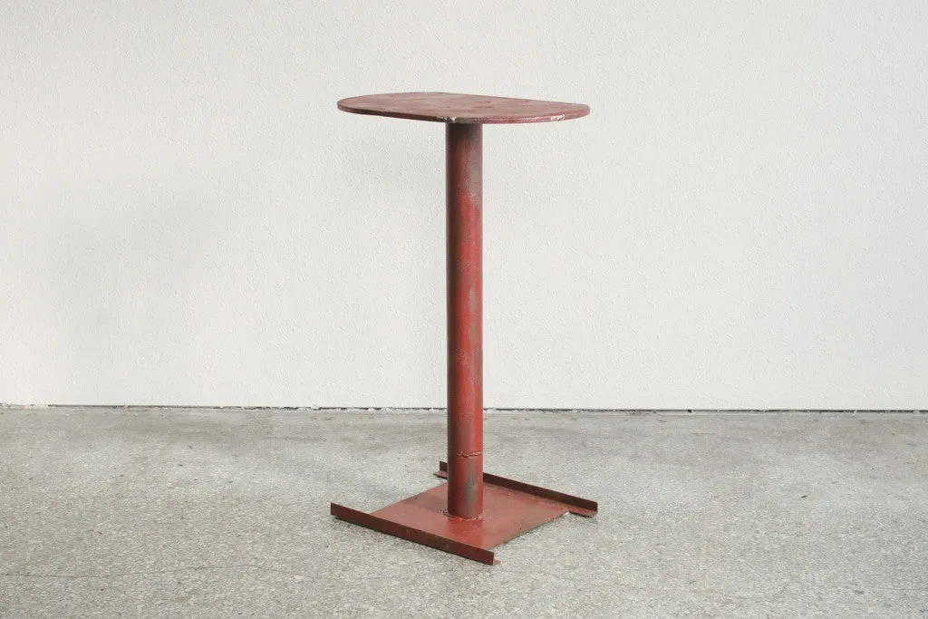 Industrial Pedestal Table