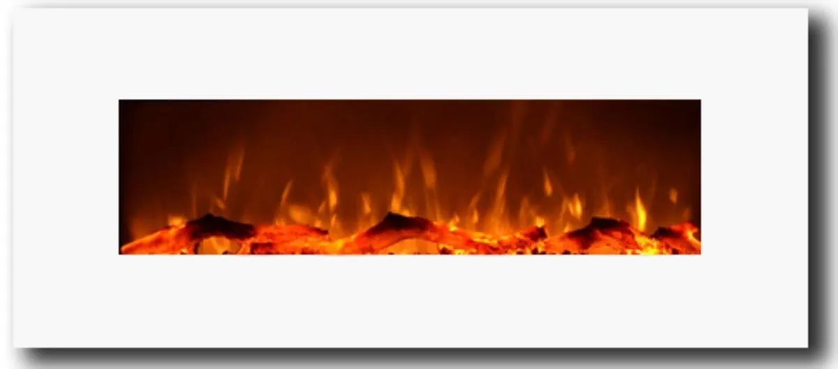 Ivory 80002 Refurbished 50 Inch Wall Mounted Electric Fireplace