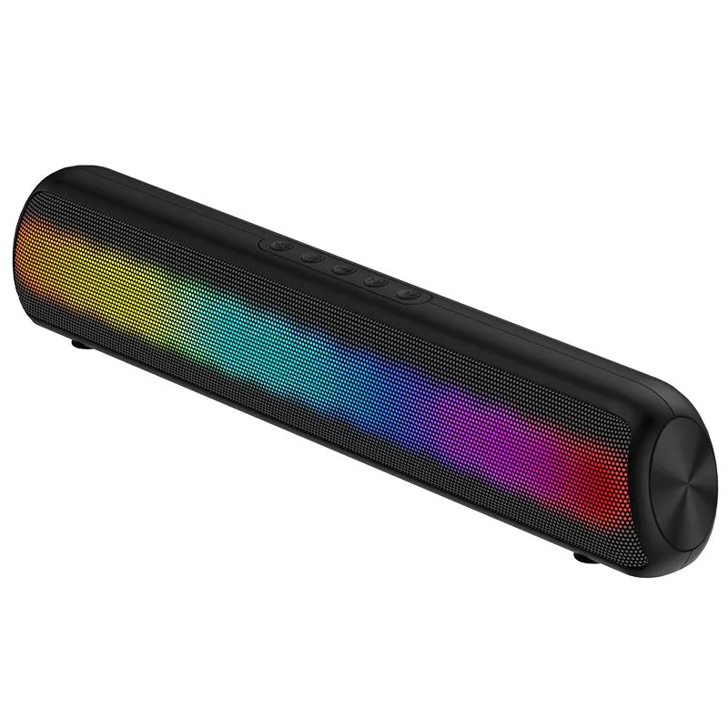 J18 Bluetooth Speaker with RGB Colorful Subwoofer