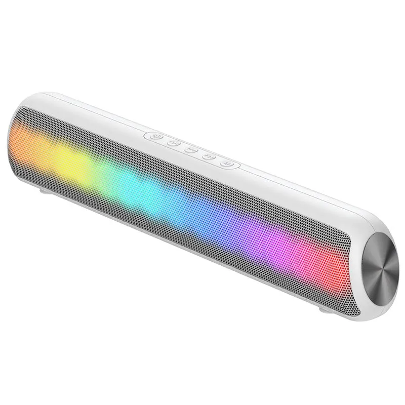 J18 Bluetooth Speaker with RGB Colorful Subwoofer