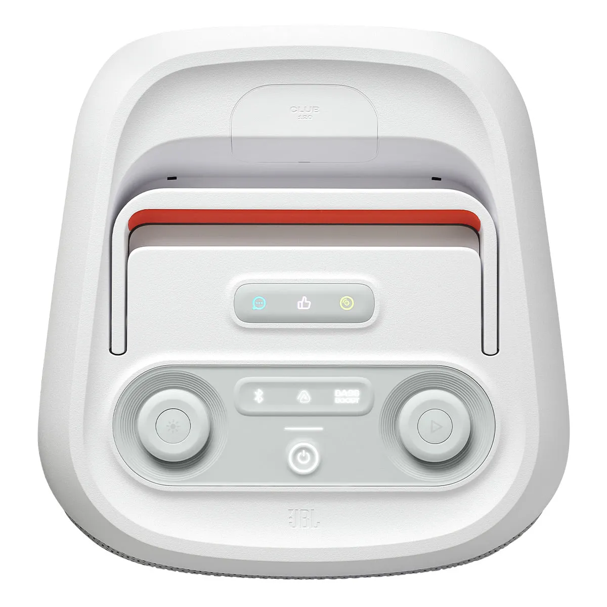 JBL PartyBox Club 120 Portable Party Speaker (White)