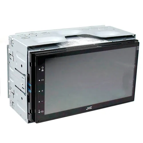 JVC Double Din AV Receiver 6.8" WVGA Capacitive USB Mirroring Bluetooth KW-M150BT