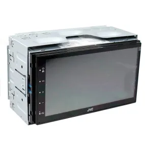 JVC Double Din AV Receiver 6.8" WVGA Capacitive USB Mirroring Bluetooth KW-M150BT