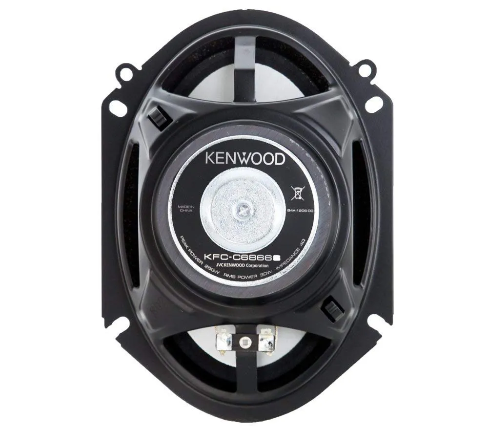 Kenwood KFC-C6866S 6"x8" 2-Way Car Speakers