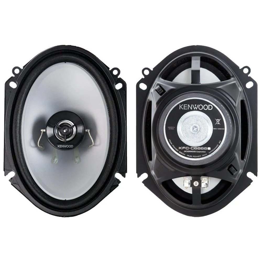 Kenwood KFC-C6866S 6"x8" 2-Way Car Speakers