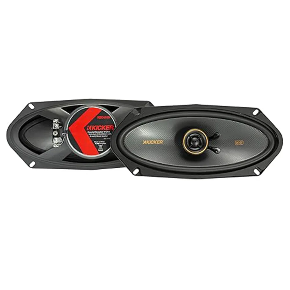 Kicker KSC4100 4x10" Coaxial Speakers 75W RMS 150W Peak 4 Ohm 51KSC41004