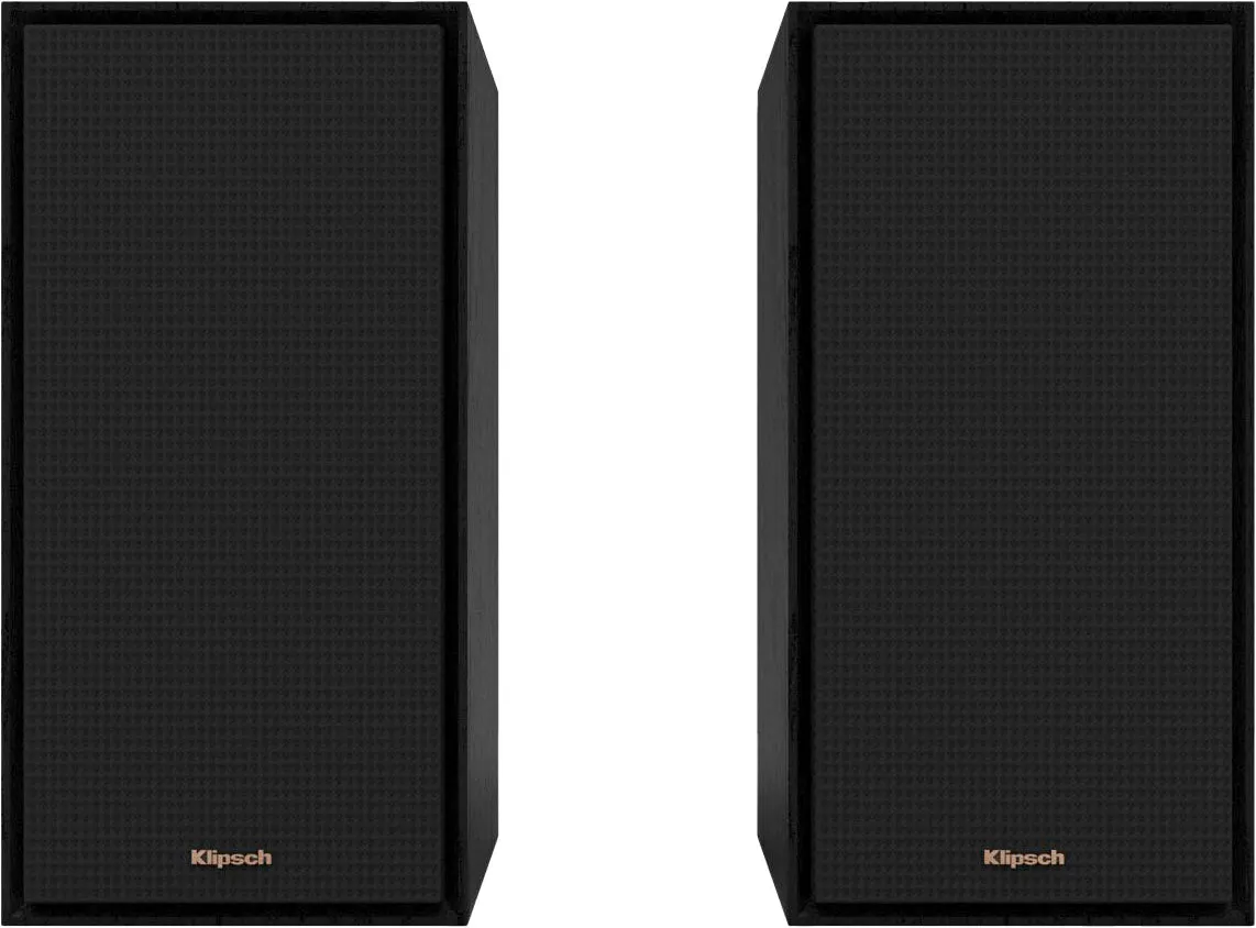 Klipsch - Reference Series 5-1/4" 340-Watt Passive 2-Way Bookshelf Speakers (Pair) - black