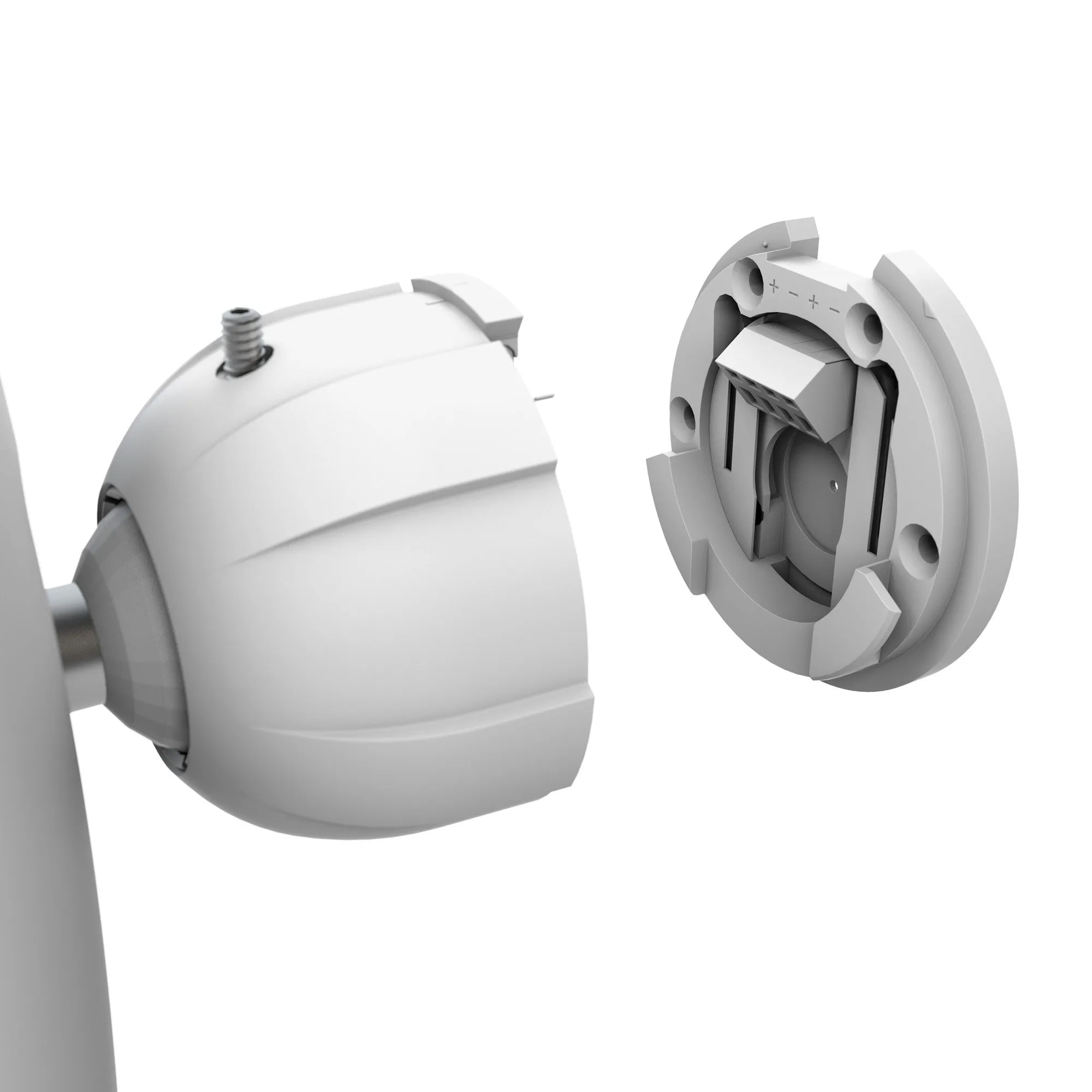 LD Systems LDS-DQOR3W Two-Way Passive In/Outdoor Speaker 8 OHM - 3" (White)