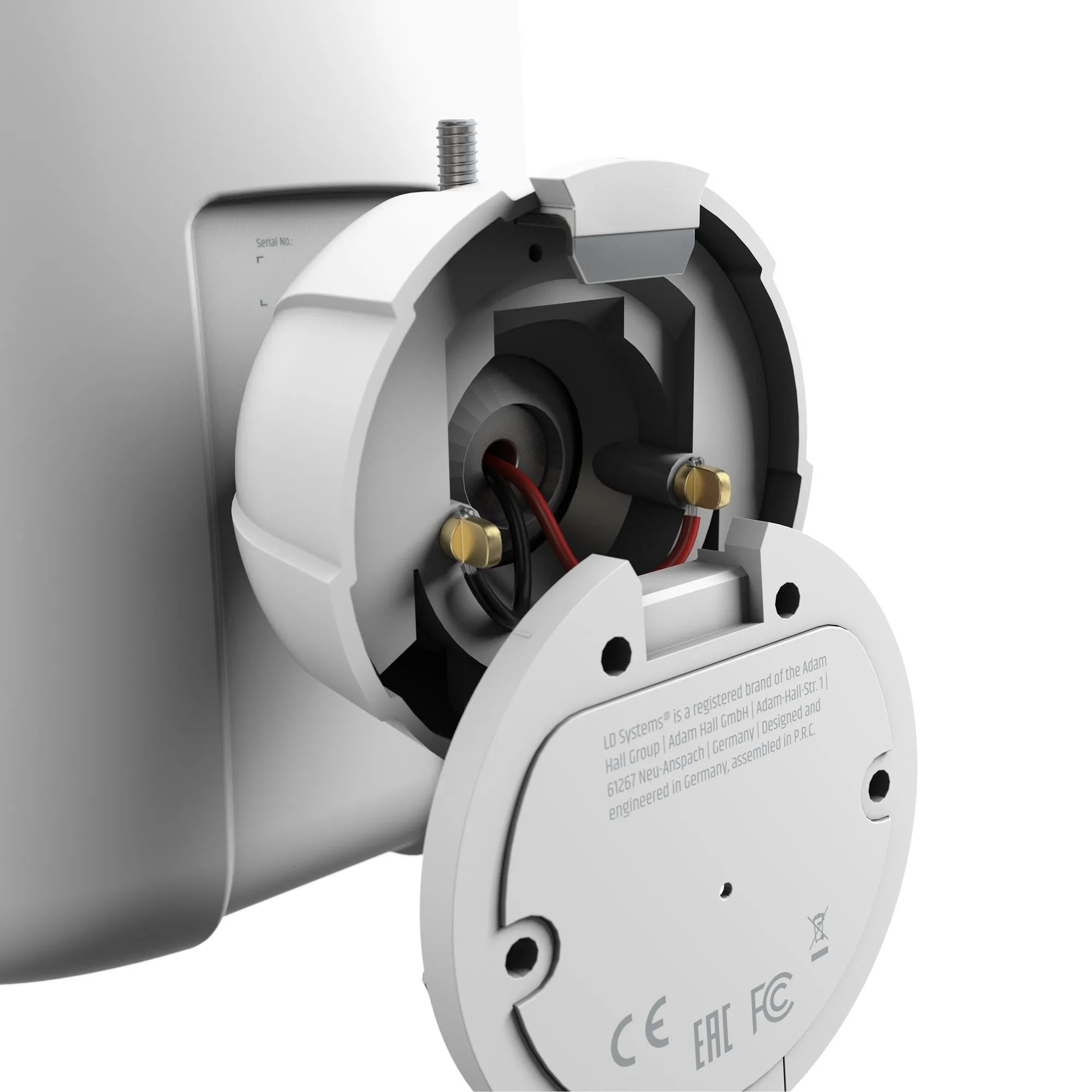 LD Systems LDS-DQOR5TW Two-Way Passive In/Outdoor Speaker 16 OHM - 5" (White)