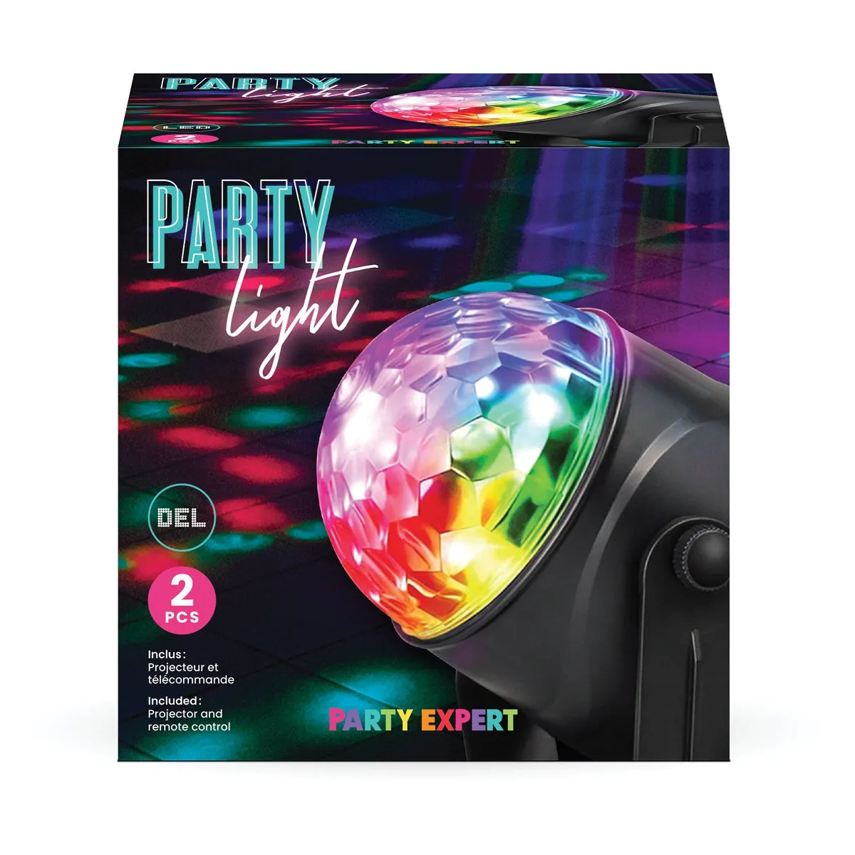 LED Disco Party Light with Remote Control