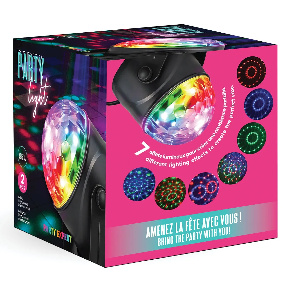 LED Disco Party Light with Remote Control