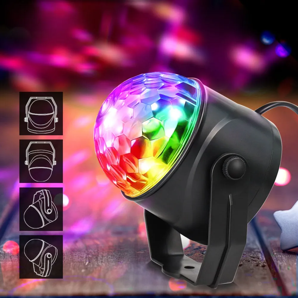 LED Disco Party Light with Remote Control