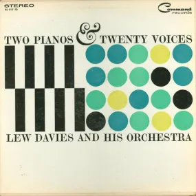 Lew Davies And His Orchestra - Two Pianos & Twenty Voices (LP, Album) (VG )