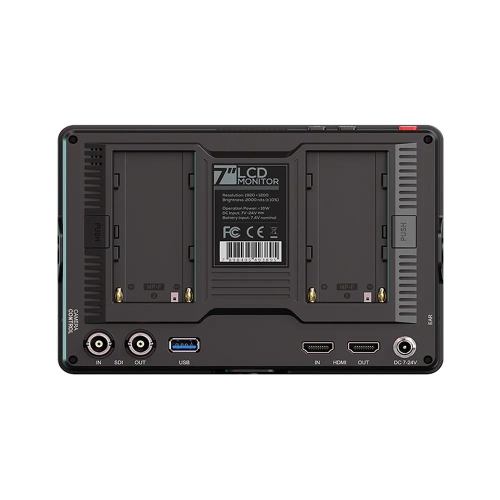 LILLIPUT HT7S 7" Ultra High 2000 Nits Brightness Touch On-Camera Control Monitor