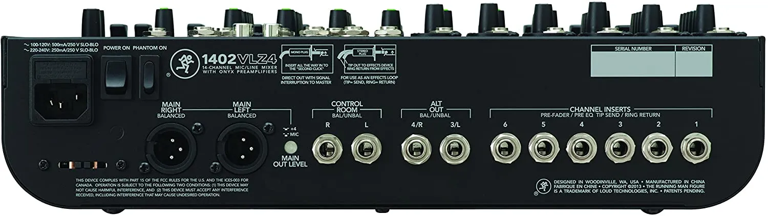 Mackie 1402VLZ4 - Mixer