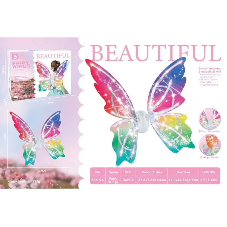 MagicTwirl Fairy Wings Set