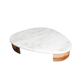 MARBLE TRAY STAND 30X25X5CM