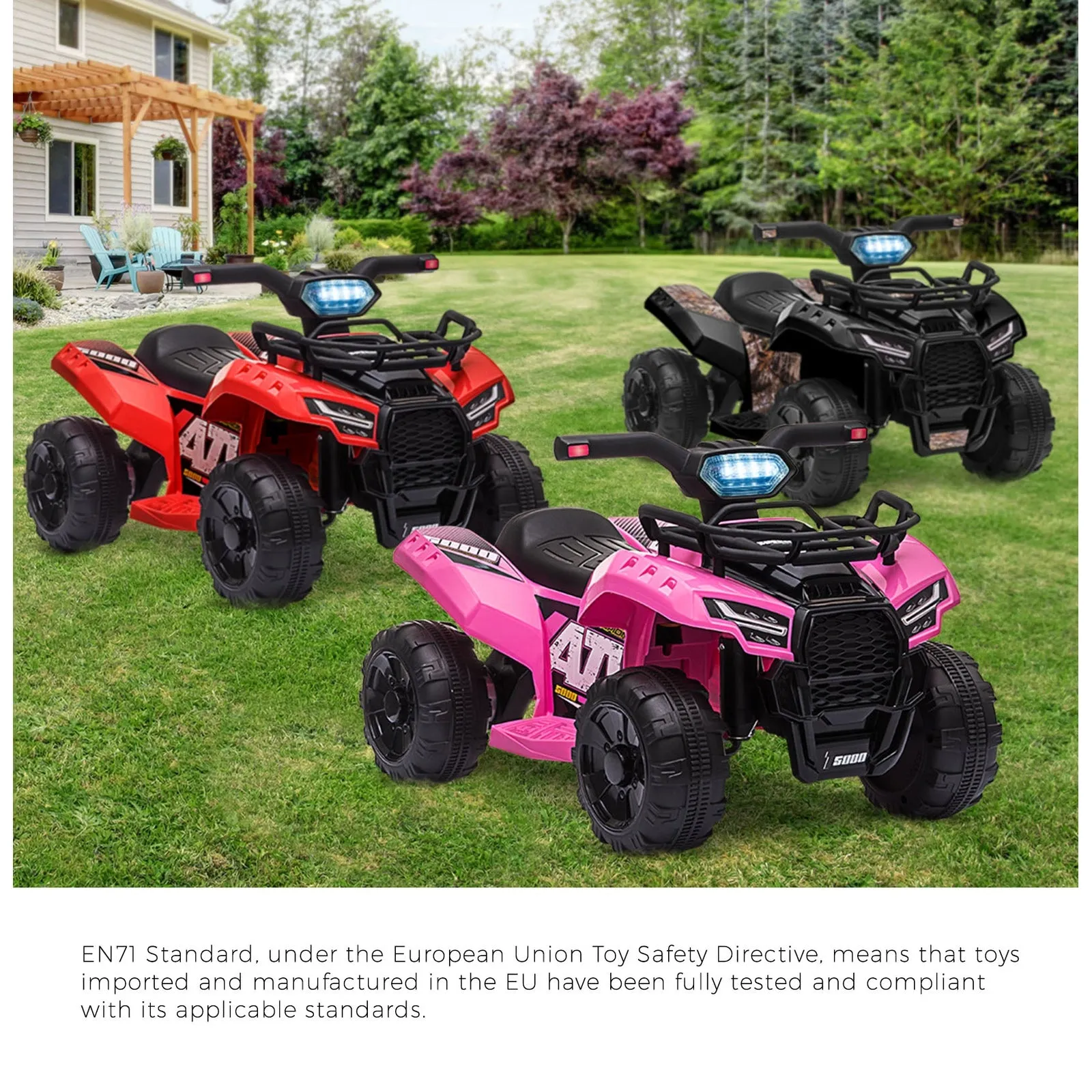 Mazam Kids Ride On Car Electric ATV Bike Vehicle Toy for Toddlers Rechargeable