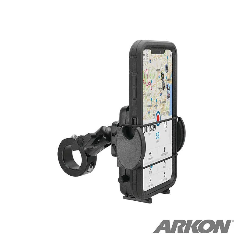 Mega Grip™ Premium Aluminum Motorcycle Handlebar Smartphone Mount